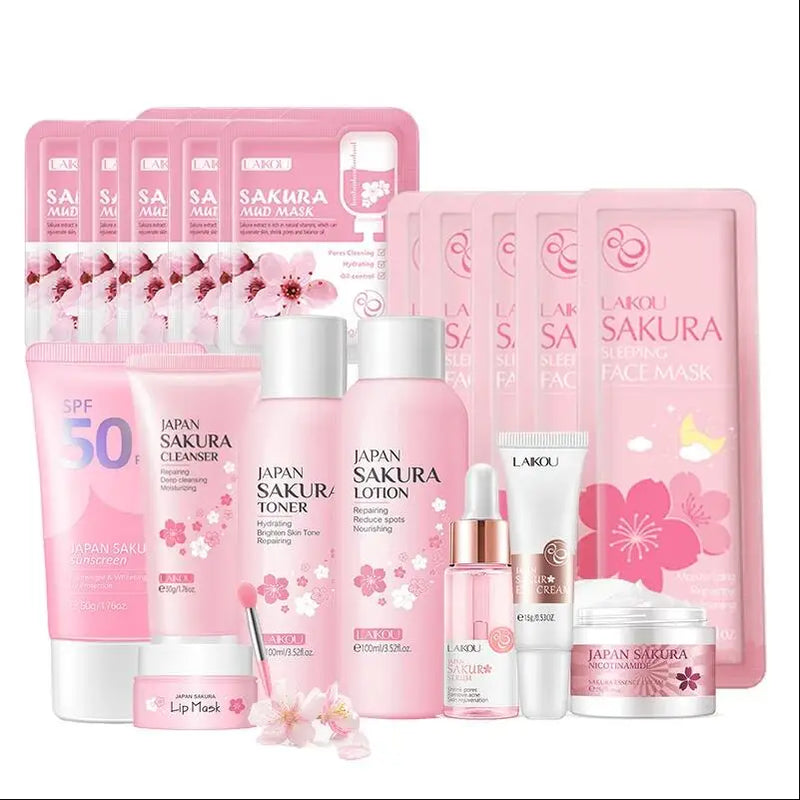 Kit Skin Care Japonesa - Flor de Sakura